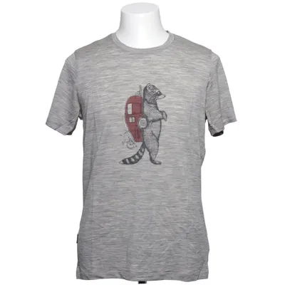 T-shirt (Gris) de Icebreaker Polyamide, Laine