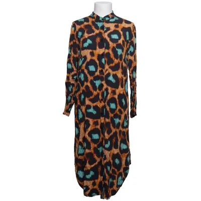 Shirt dress (Brown, Black, Turquoise) from Marta Viscose