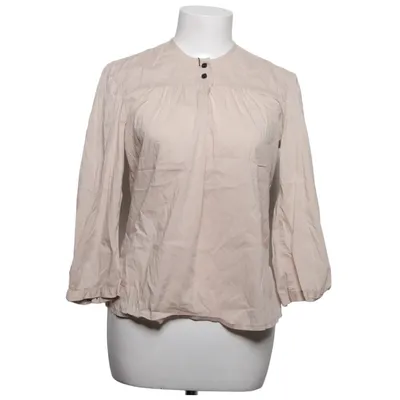 Bluse (Beige) von Loreak Mendian Baumwolle, Elasthan, Polyamid