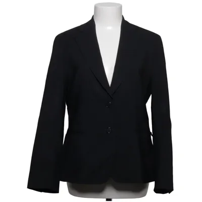 Blazer (Black) from Cavaliere Femme Elastane, Wool