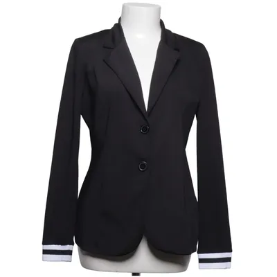 Blazer (Noir, Blanc) de Angelle Milan Élasthane, Polyamide