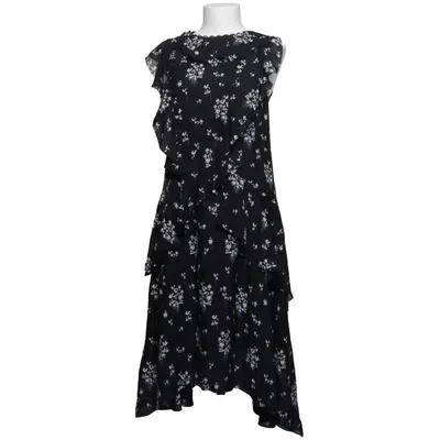Jurk (Zwart, Wit) van Erdem x H&M Zijde, Polyester