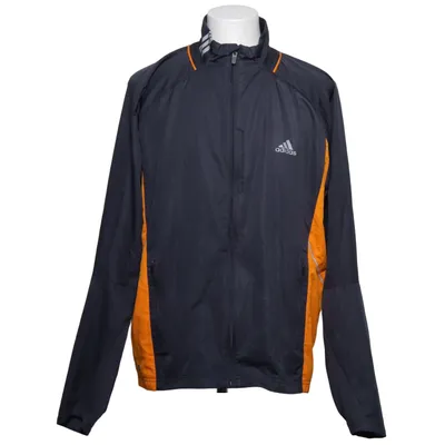 Sports jacket (Gray, Orange) from Adidas Elastane, Polyester
