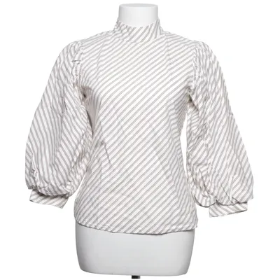 Blouse (Blanc, Multicolore) de Ganni Coton