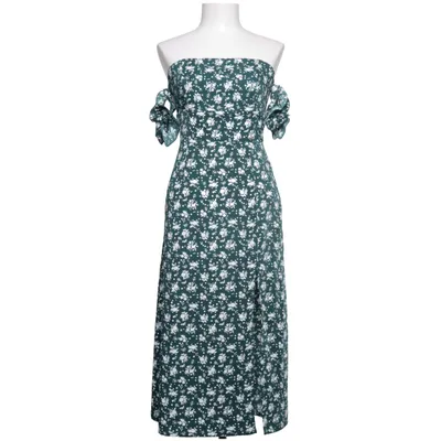Långklänning (Grön, Vit, Flerfärgad) från Fashion Union