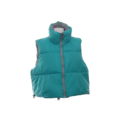 Outer vest (Gray, Green) from Gina Tricot Polyamide, Polyester