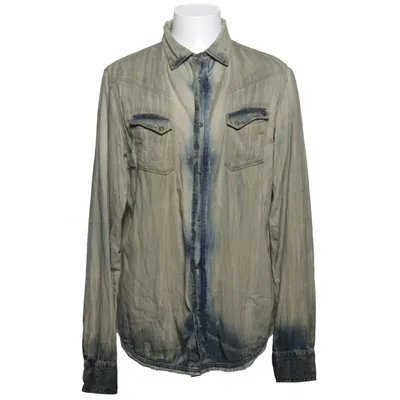 Denim shirt (Blue, Gray, Multicolored) from Diesel Industry Cotton