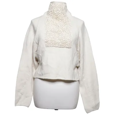 Trui (Wit) van Crea Concept Acryl, Katoen, Merinowol, Viscose