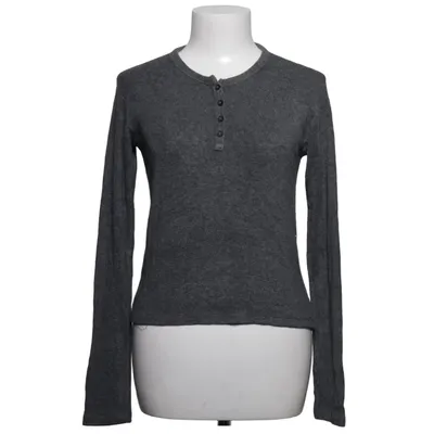 T-shirt manches longues (Gris) de Brandy Melville Élasthane, Viscose