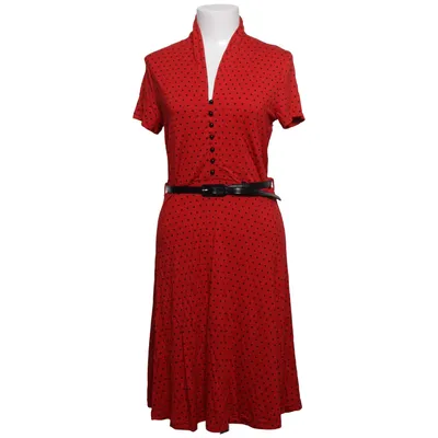 Jurk (Rood) van Pussy Deluxe Elastaan, Viscose