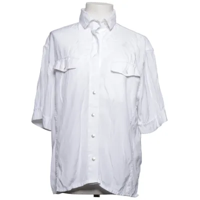 Short sleeve shirt (White) from Gallicia Polyester, Viscose