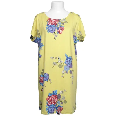 Jurk (Geel, Meerkleurig) van Miss Molly Elastaan, Polyester
