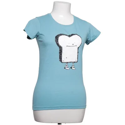 T-shirt (Blå) från Cleptomanicx Bomull, Polyester
