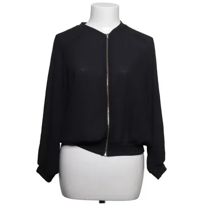 Blouson (Noir) de Audrey Élasthane, Polyester, Viscose
