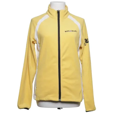 Fleece jacket (Yellow, White) from Waveboard Polyester