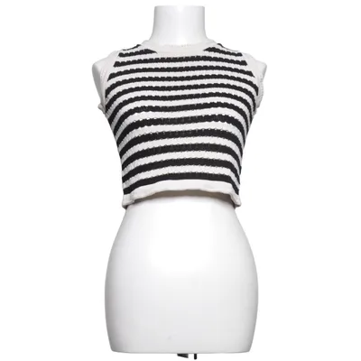 Haut (Noir, Blanc) de Atelier Evène Polyester, Laine