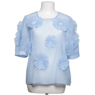 Top (Blue) from Remix Silk, Viscose