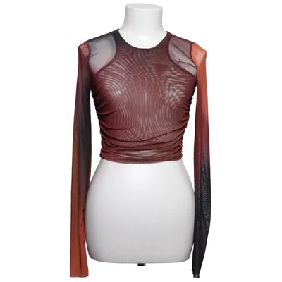 Topp (Röd, Svart, Flerfärgad) från Zara Elastan, Polyester