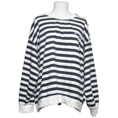 Collegetröja (Svart, Vit) från H&M Bomull, Polyester