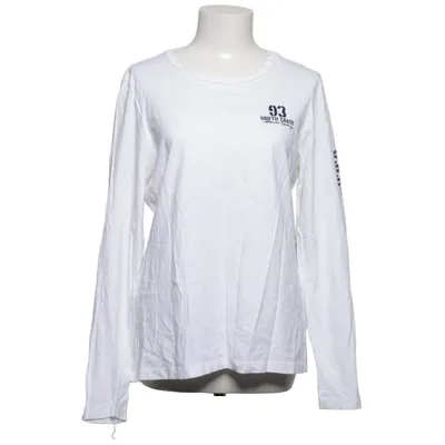 Långärmad t-shirt (Vit) från Crew Clothing Co. Bomull