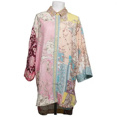 Blouse (Rose, Jaune, Multicolore) de Agua Bendita Coton, Lin, Viscose