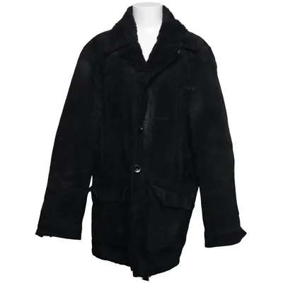 Veste en peau de mouton retournée (Noir) de Gatto Daim, Laine
