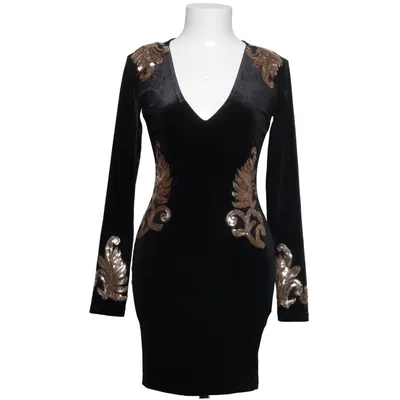 Cocktailjurk (DECORE VELVET DRESS) van Nelly Elastaan, Polyester
