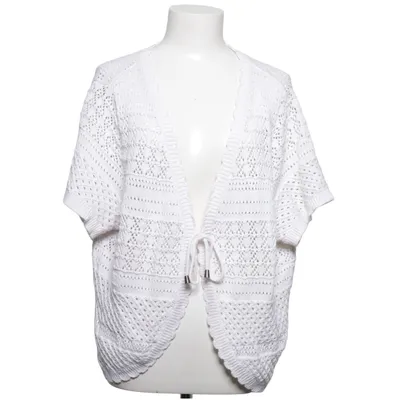 Strickjacke (Weiß) von Bonprix Acryl, Baumwolle