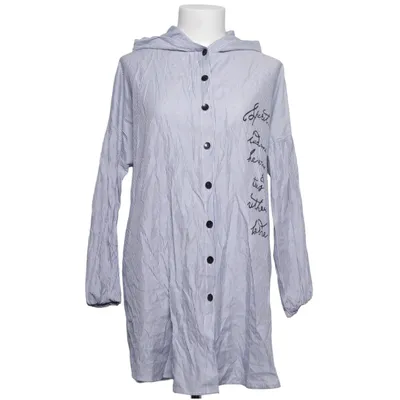 Shirt dress (Blue, White) from Tofisa Polyester