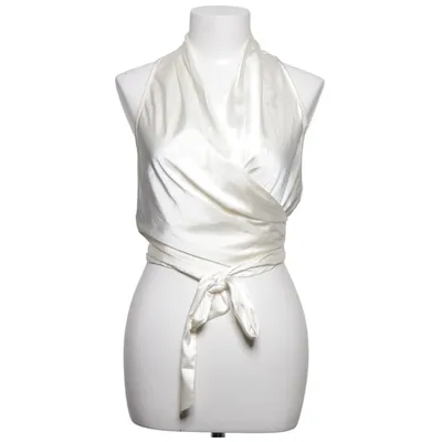 Haltertop (Wit) van Shein Elastaan, Polyester