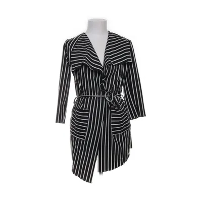Wrap cardigan (Black, White) from Pink Poem