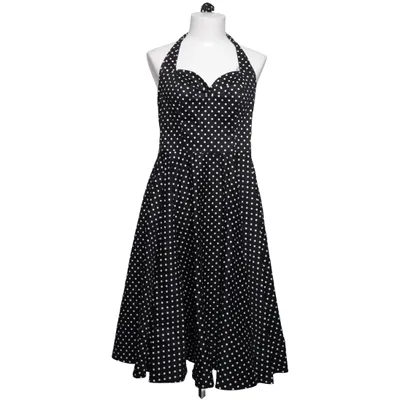 Robe dos-nu (Noir, Blanc) de Glinder Coton, Élasthane