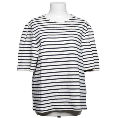 T-shirt (Vit, Blå) från Soaked in Luxury Bomull, Elastan, Polyester, Viskos