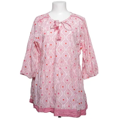 Blouse (Pink, White) from Deerberg Organic cotton