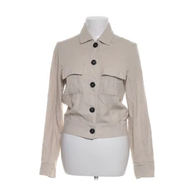 Safarijacka (Beige) från New Look Bomull, Linne, Polyester, Viskos