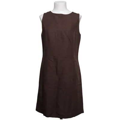 Jurk (Bruin) van Miss H Express Linnen, Viscose
