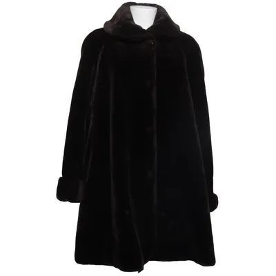 Coat (Brown) from Pierre Salomon Acrylic, Polyester