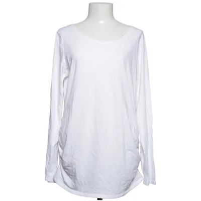 Langærmet t-shirt (Hvid) fra Motherhood Maternity Bomuld, Elastan