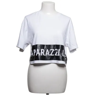 Crop top (Hvid, Sort) fra Paparazzi