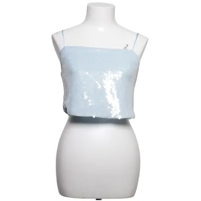 Crop top (Bleu) de Abercrombie & Fitch Élasthane, Polyester