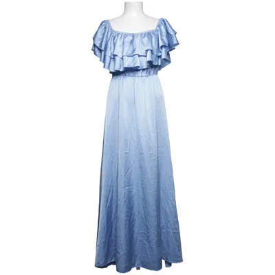 Långklänning (Blå) från Boohoo Polyester