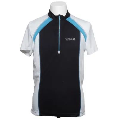 Wielershirt (Zwart, Wit, Blauw) van Crivit