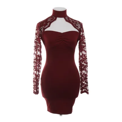 Cocktailjurk (Rood) van Model Behaviour Elastaan, Polyamide, Polyester, Viscose