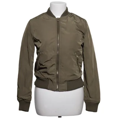 Bomber jacket (Green) from Bershka Premium Outerwear Polyester