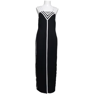 Maxi dress (Black, White) from Apart Impressions Acetate, Polyester