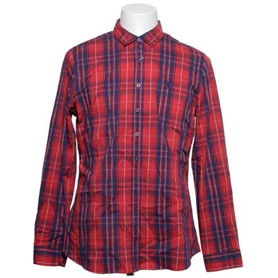 Shirt (Red, Blue, White) from U.S. Polo Assn. Cotton, Elastane, Polyamide