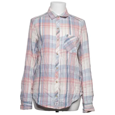 Bluse (Blå, Pink, Hvid) fra Abercrombie & Fitch Bomuld, Elastan