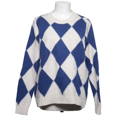 Sweater (Blå, Hvid) fra Boden Alpacauld, Bomuld, Polyamid
