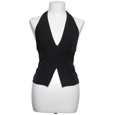 Halternecktopp (Svart) från Shein Elastan, Polyester