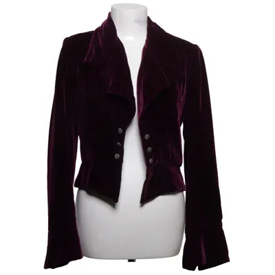 Blazer (Lila) von Anna Sui Seide, Viskose